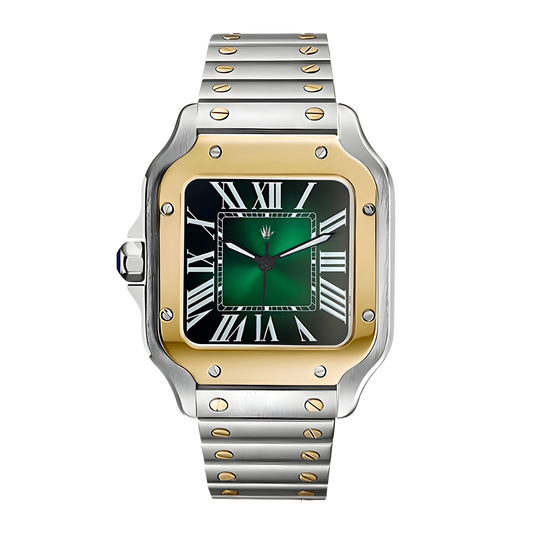 Leftos Two Tone Gold Green