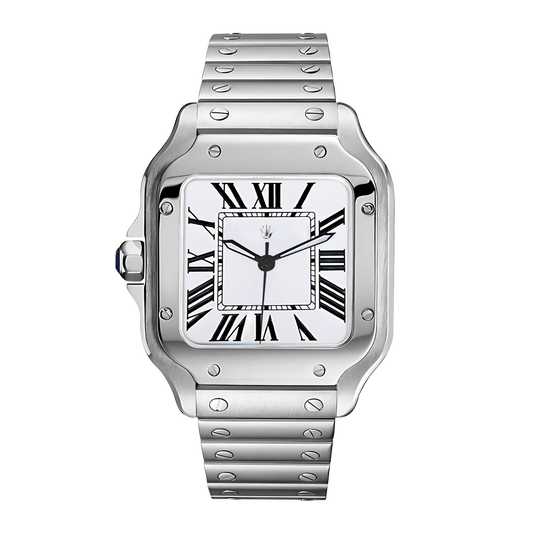 Leftos White Silver - Steel
